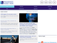 Tablet Screenshot of insuranceassetrisk.com